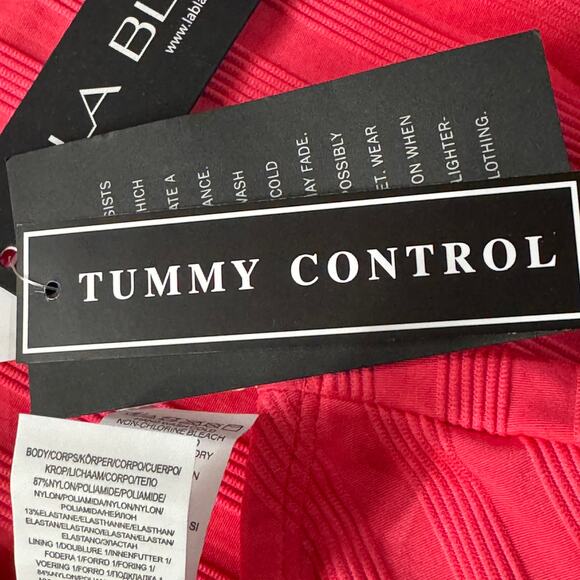 La Blanca SZ 12 Linea Costa Bikini Bottoms Lined Quick-Dry Textured High-Waisted - Picture 10 of 10